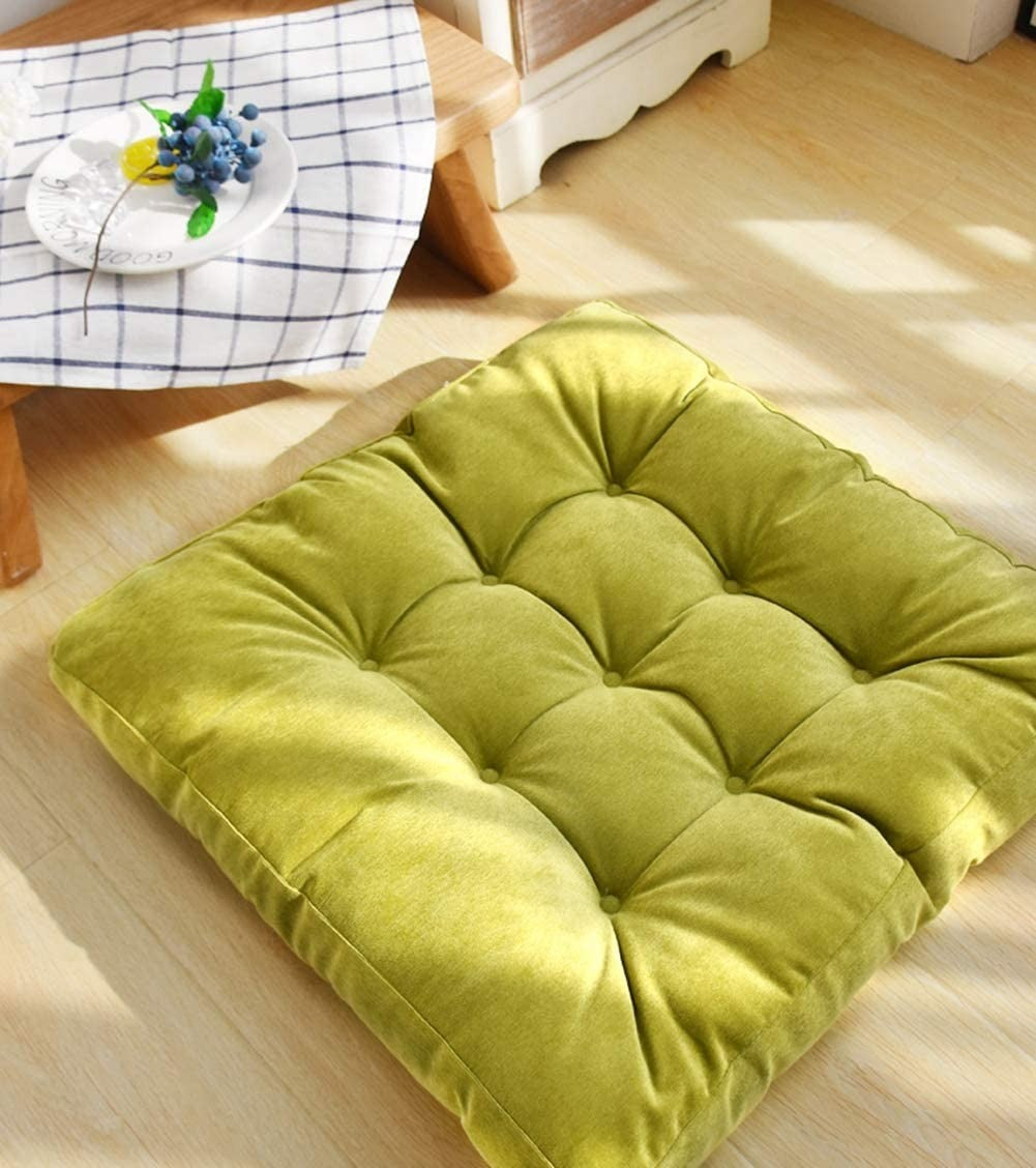 Almofada de chão quadrada para assentos de chão