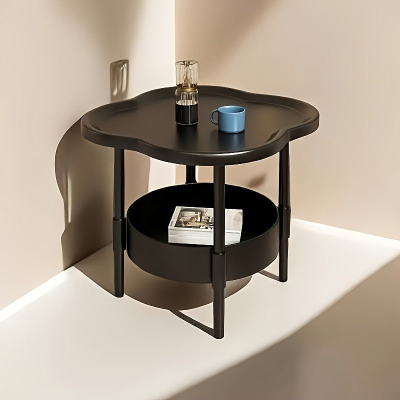 Mesa lateral redonda moderna e elegante